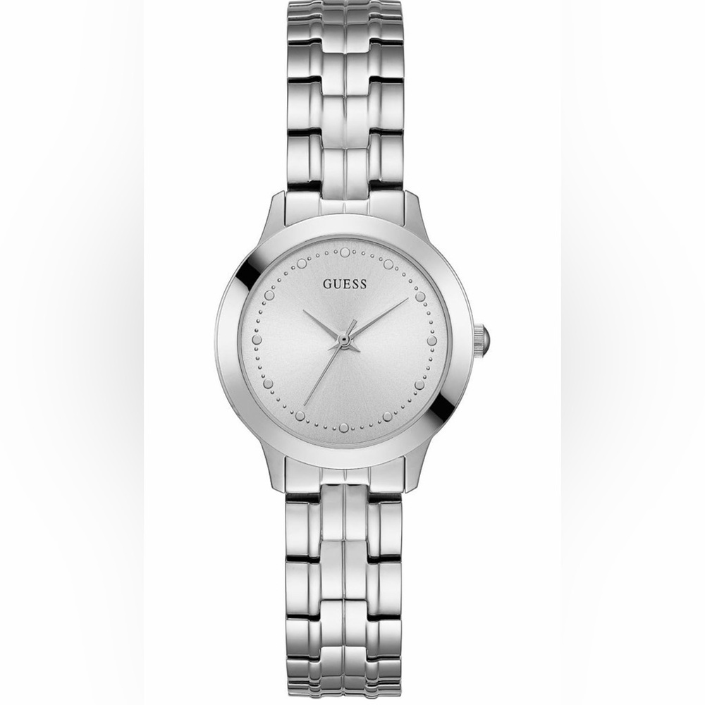 Guess Women's Silver-Tone Watch